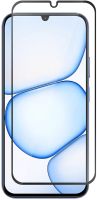 Защитное стекло BoraSCO для realme C100X с чёрной рамкой
