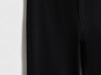 Узкие джинсы с высокой посадкой, Черный