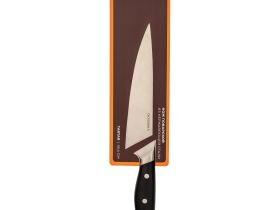 Нож кухонный поварской Okroshka Tartar 18.4 см, сталь 5cr15mov, рукоять сталь/пластик