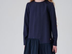 Платье трикотажное для девочек