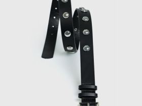 Ремень для девочек, Черный