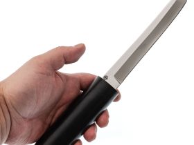 Нож Танто, сталь 95х18, рукоять граб, с деревянными ножнами