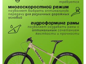 Горный велосипед Atom Bion Seven 20, год 2024, цвет Коричневый, ростовка 15