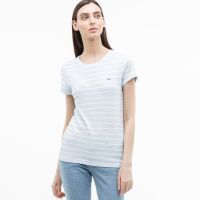 Женская футболка Lacoste приталенного кроя