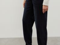 Утепленные джинсы loose fit женские