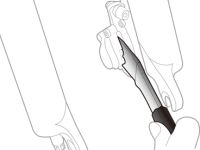 Ключ для развода тормозных колодок Topeak Hydraulic Caliper Press (серебристый)