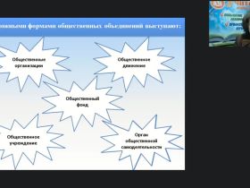 Вебинар "Педагогическая поддержка детских и молодёжных общественных объединений в учреждениях общего и дополнительного образования"