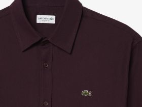 Мужская хлопковая рубашка Lacoste