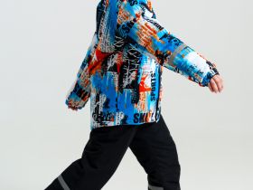 Куртка текстильная с полиуретановым покрытием для мальчиков