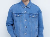 Джинсовая куртка, Голубой