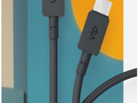 Кабель VLP Nylon Cable USB-C / USB-C 2 м Чёрный