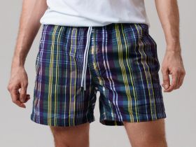 Шорты текстильные плавательные для мужчин, средней длины