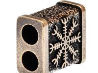 Бусина для темляка Шлем Ужаса, бронза