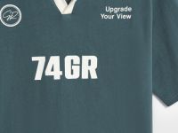 Поло с принтом для мальчиков, Синий