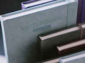 Скетчбук для графики Малевичъ "GrafArt white" 12х12 см 40 л 160 г