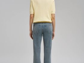 Джемпер прямого кроя из 100% хлопка