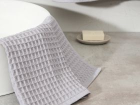 Полотенце вафельное Lorgo, серое