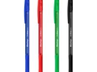 Набор шариковых ручек Berlingo "Tribase grip" 4 шт., 4 цв., 1,0 мм, грип, европодвес