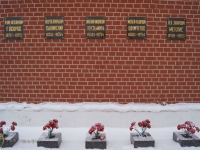 Урна с прахом Шкирятова Матвея Федоровича (1883-1954)