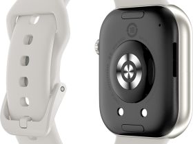 Умные часы HONOR Choice Watch 2i Серебристые с белым ремешком