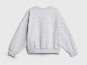 Свитшот с принтом для девочек, Серый