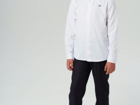 Рубашка на кнопках для мальчика