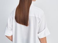 Блузка с укороченным рукавом