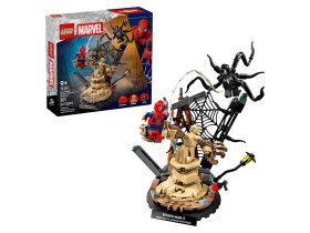 Super Heroes 76334 Конструктор Легендарная битва Человека-паука против Песочного человека