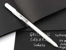 Ручка гелевая GELLY ROLL белая, все размеры