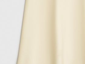 Сатиновое платье с американской проймой, Желтый