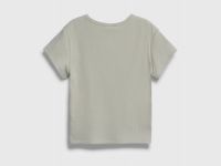 Футболка в рубчик для девочек, Зеленый