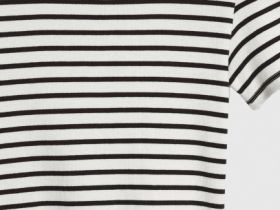 Футболка в рубчик, Коричневый