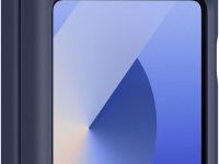 Чехол Samsung Silicone Case Z Flip6 Синий