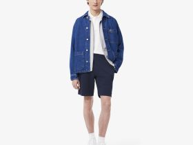Мужские шорты Lacoste из органического хлопка