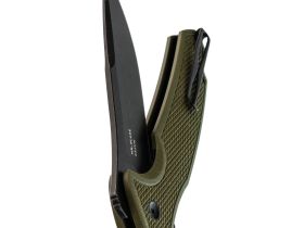 Складной нож Mr.Blade Hellcat blackwash, сталь S35VN, рукоять Olive G10