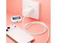 Кабель VLP Color Line USB-C / USB-C 1 м Белый