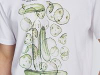 Свободная футболка с принтом