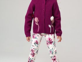 Кардиган трикотажный для девочек