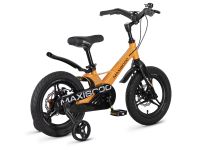 Детский велосипед Maxiscoo Space Deluxe Plus 14, год 2026, цвет Желтый