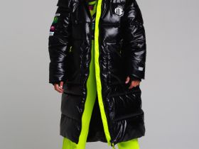 Пальто текстильное с полиуретановым покрытием для девочек