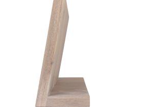 Подставка настольная магнитная для 5 ножей Woodinhome KS002LSOW, дуб беленый