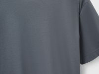 Футболка из мерсеризованного хлопка, Серый