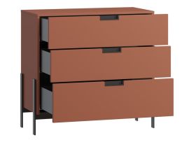 Комод Лигес 93x87 Терракотовый