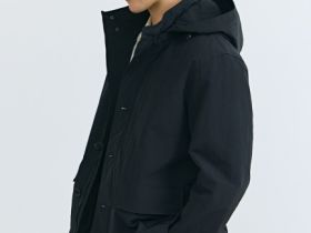 Куртка со съёмным капюшоном, Синий