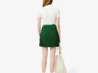 Короткая плиссированная юбка Lacoste