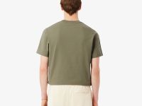 Мужская хлопковая футболка Lacoste стандартного кроя