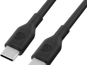 Кабель uBear Life USB-C / USB-C 1,2 м Чёрный
