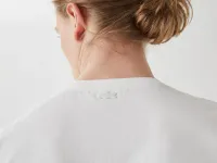 Мужская футболка Lacoste приталенного кроя с круглым вырезом