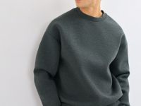 Свитшот из скубы, Серый