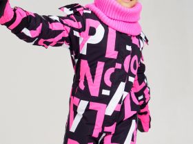 Комплект вязаный для девочки: шапка, снуд